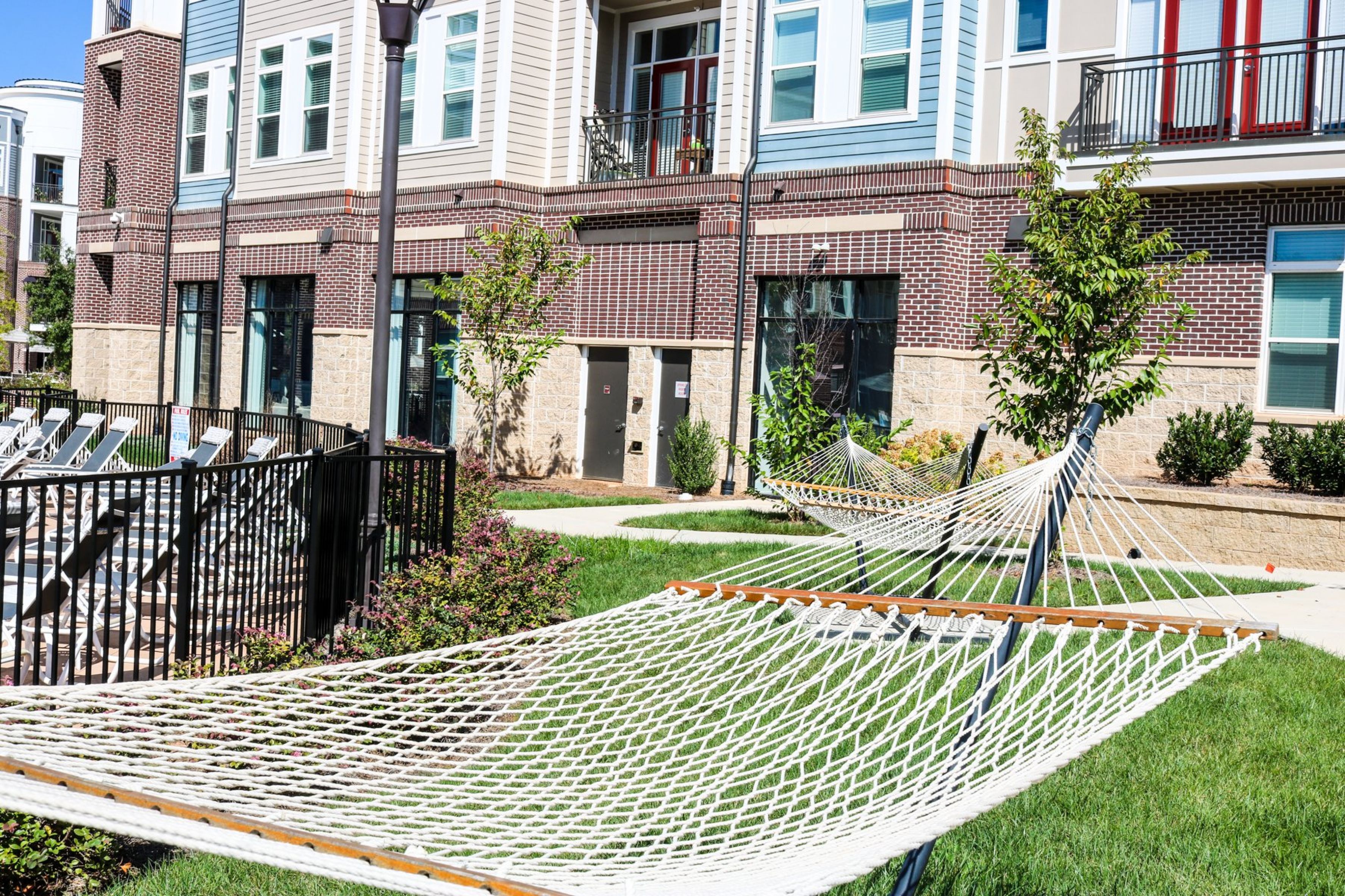 Apartments at holly crest oversized hammock amenity