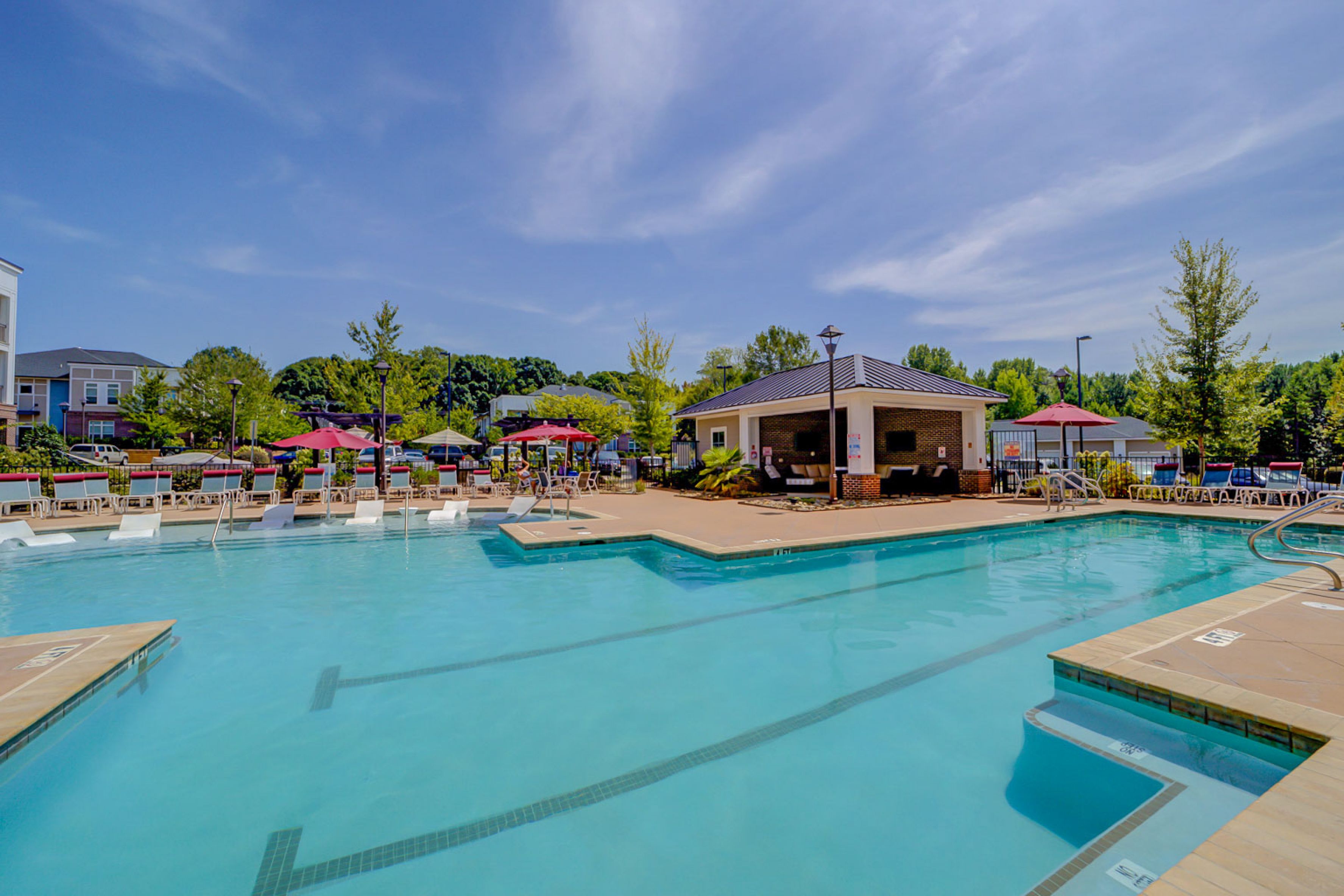 Apartments at holly crest resort inspired lap pool